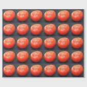 Jersey-Tomate 4 Geschenkpapier (Flach)
