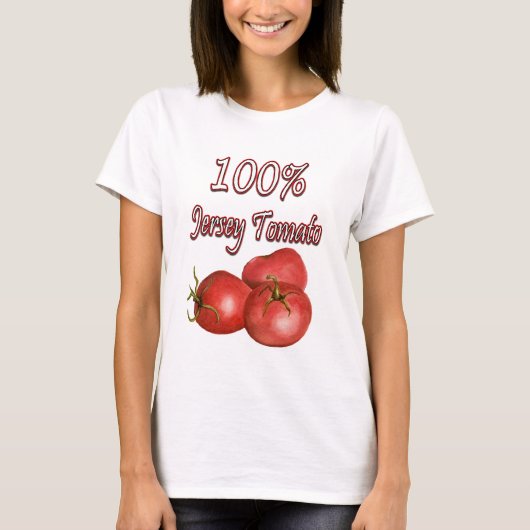 Jersey-Tomate T-Shirt (Vorderseite)