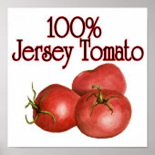 Jersey Tomato Poster (Vorne)