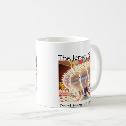 Jersey-Ufer - Promenade Himalaja Kaffeetasse (VorderseiteRechts)