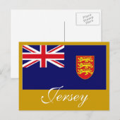 Jersey UK Postcard Postkarte (Vorne/Hinten)