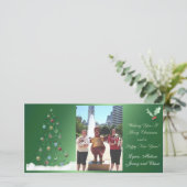 Jersey und Verfolgungs-frohe Weihnachten (Stehend Vorderseite)