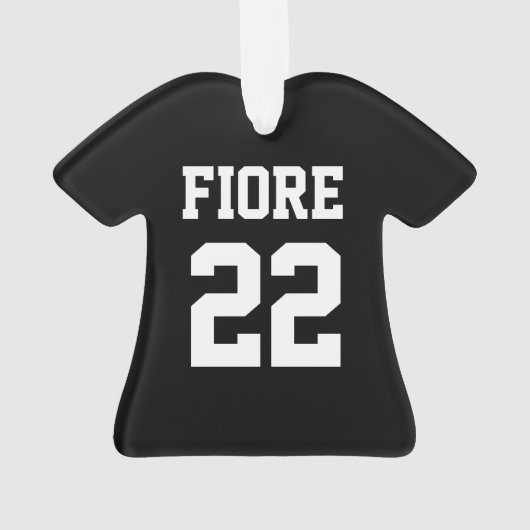 Jersey-Verzierung Ornament (Rückseite)