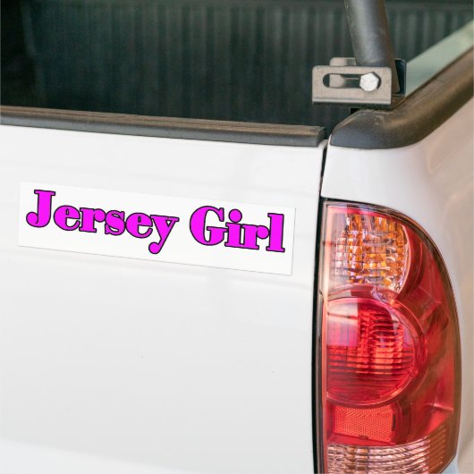 jerseygirl2 autoaufkleber (Auf Lkw)