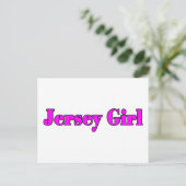 jerseygirl2 postkarte (Stehend Vorderseite)