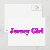 jerseygirl2 postkarte (Vorne/Hinten)