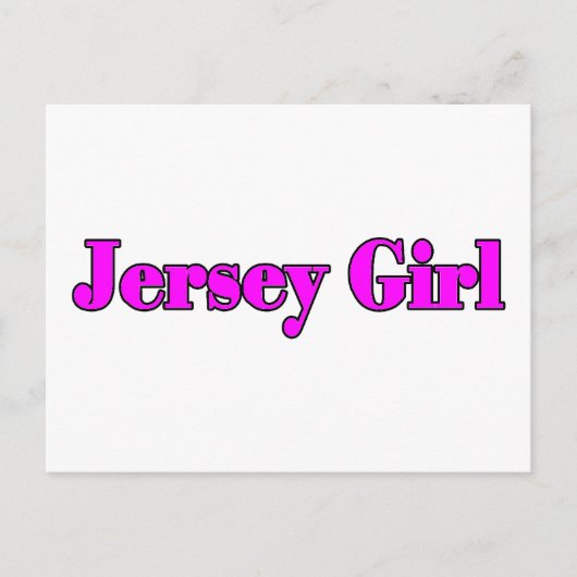 jerseygirl2 postkarte (Vorderseite)