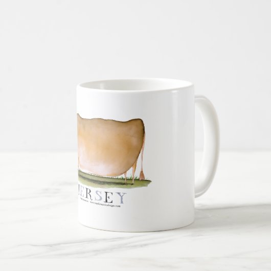 Jerseykuh, tony fernandes kaffeetasse (VorderseiteRechts)