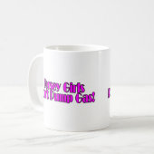 Jerseymädchen Kaffeetasse (Vorderseite Links)