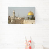 Jerusalem Al Aqsa Kuppel von Rock Palestine Art Banner (InSitu)
