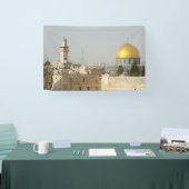 Jerusalem Al Aqsa Kuppel von Rock Palestine Art Banner (Messe)
