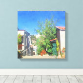 Jerusalem Alte Stadt Israel Malerei Landschaft Leinwanddruck (Insitu (Holzboden))