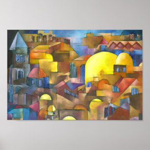 Jerusalem Altstadt Poster