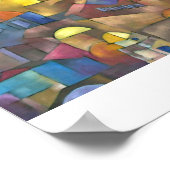 Jerusalem Altstadt Poster (Ecke)