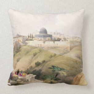 Jerusalem am 9. April 1839 überziehen 16 von Kissen