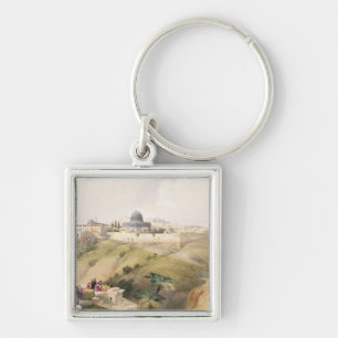 Jerusalem am 9. April 1839 überziehen 16 von Schlüsselanhänger