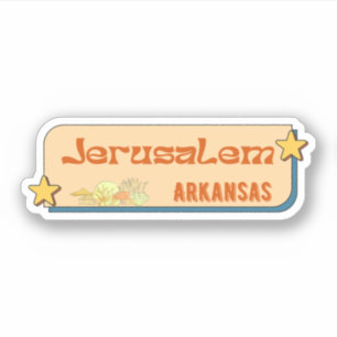 Jerusalem, Arkansas Sticker
