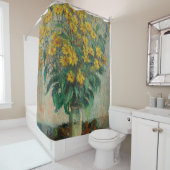Jerusalem Artichoke Blume - Claude Monet Duschvorhang (Beispiel)