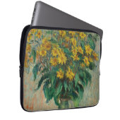Jerusalem Artichoke Blume - Claude Monet Laptopschutzhülle (Vorne Rechts)