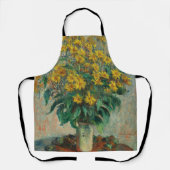 Jerusalem Artichoke Blume - Claude Monet Schürze (Vorderseite)