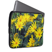 Jerusalem Artichoke Blume Laptopschutzhülle (Vorne Rechts)