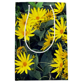 Jerusalem Artichoke Blume Mittlere Geschenktüte