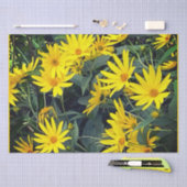 Jerusalem Artichoke Blume Seidenpapier (Handwerk)