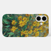 Jerusalem Artichoke Blume von Claude Monet Case-Mate iPhone Hülle (Rückseite (Horizontal))