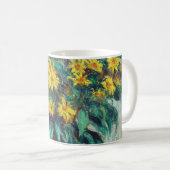 Jerusalem Artichoke-Blume von Claude Monet Kaffeetasse (VorderseiteRechts)