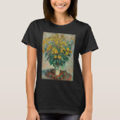 Jerusalem Artichoke Blume von Claude Monet T-Shirt (Vorderseite)