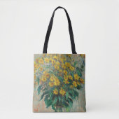 Jerusalem Artichoke Blume von Claude Monet Tasche (Vorderseite)