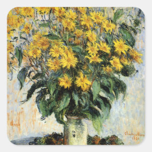 Jerusalem Artichokes Quadratischer Aufkleber