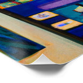 Jerusalem at Night Poster (Ecke)