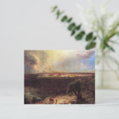Jerusalem aus dem Berg der Oliven von der Kirche Postkarte (Stehend Vorderseite)
