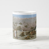 Jerusalem aus dem Olivenberg| 1880 Jumbo-Tasse (Vorderseite)