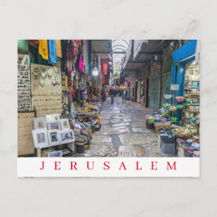 Jerusalem Aussicht auf Altstadt Postkarte