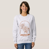 Jerusalem Bibelverse 66 13 Sweatshirt (Vorne ganz)