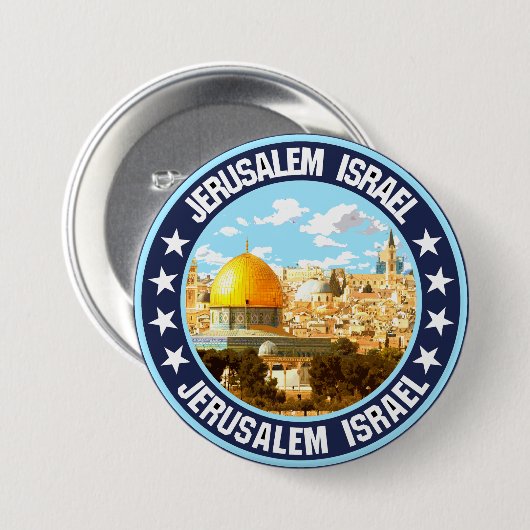 Jerusalem Button (Vorne & Hinten)
