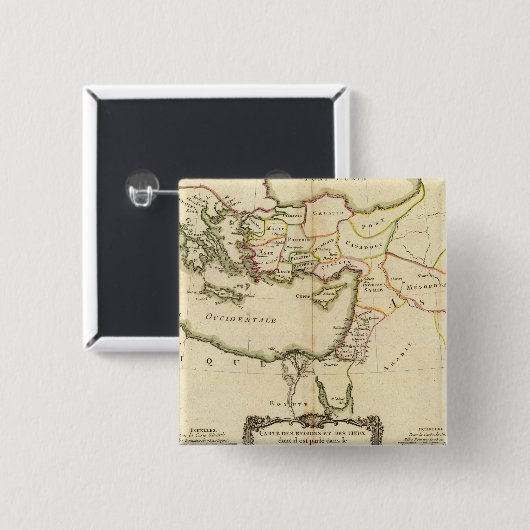 Jerusalem Button (Vorne & Hinten)