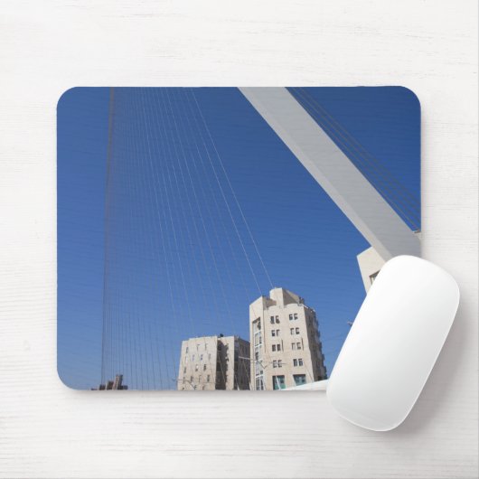 Jerusalem Chords Bridge Mousepad (Mit Mouse)