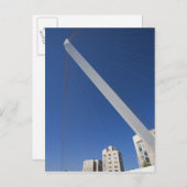 Jerusalem Chords Bridge Postkarte (Vorne/Hinten)