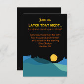 JERUSALEM CITY OF GOLD Mitzvah Party Card Begleitkarte (Vorne/Hinten)