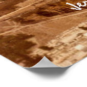 Jerusalem City of Gold Print Poster (Ecke)