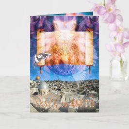 Jerusalem City WELTFRIEDEN Card Karte