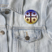 Jerusalem Cross Button (Beispiel)