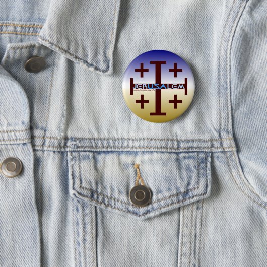 Jerusalem Cross Button (Beispiel)