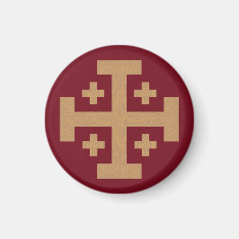 Jerusalem Cross Magnet