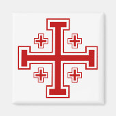 Jerusalem Cross Magnet (Vorne)