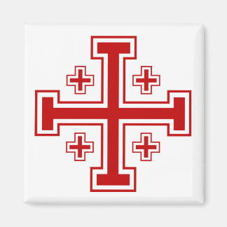 Jerusalem Cross Magnet