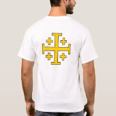 Jerusalem Cross T-Shirt (Rückseite)